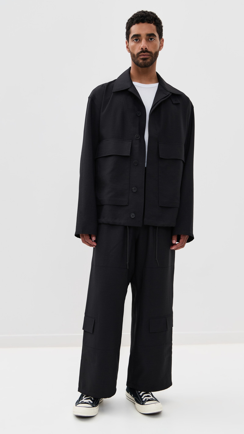 Y-3 Uniform Straight Leg Pants outlook