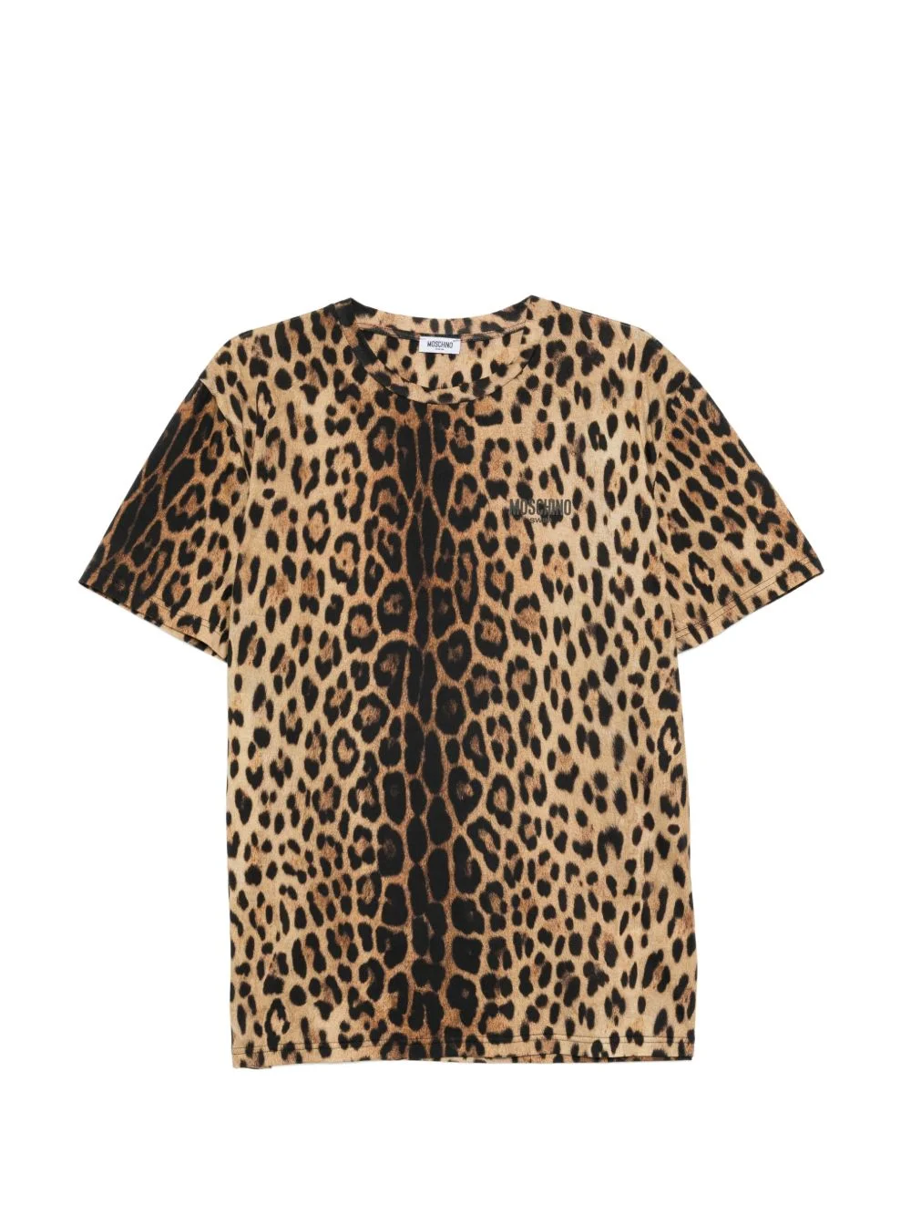 leopard-print T-shirt - 1