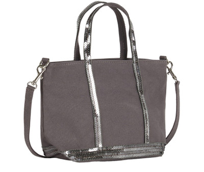 Vanessa Bruno Baby Canvas And Sequins Cabas Tote Bag outlook