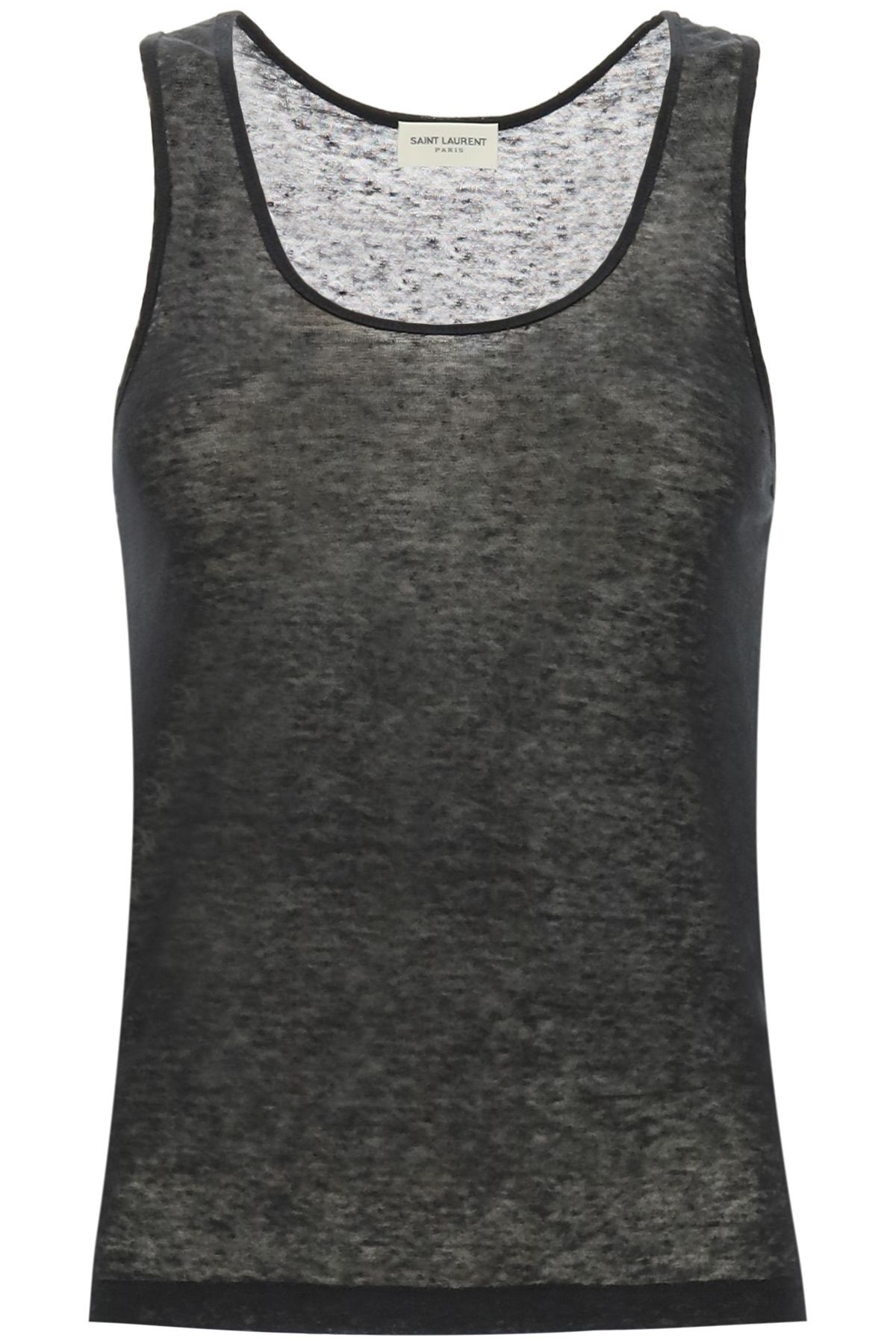 LINEN JERSEY TANK TOP - 1