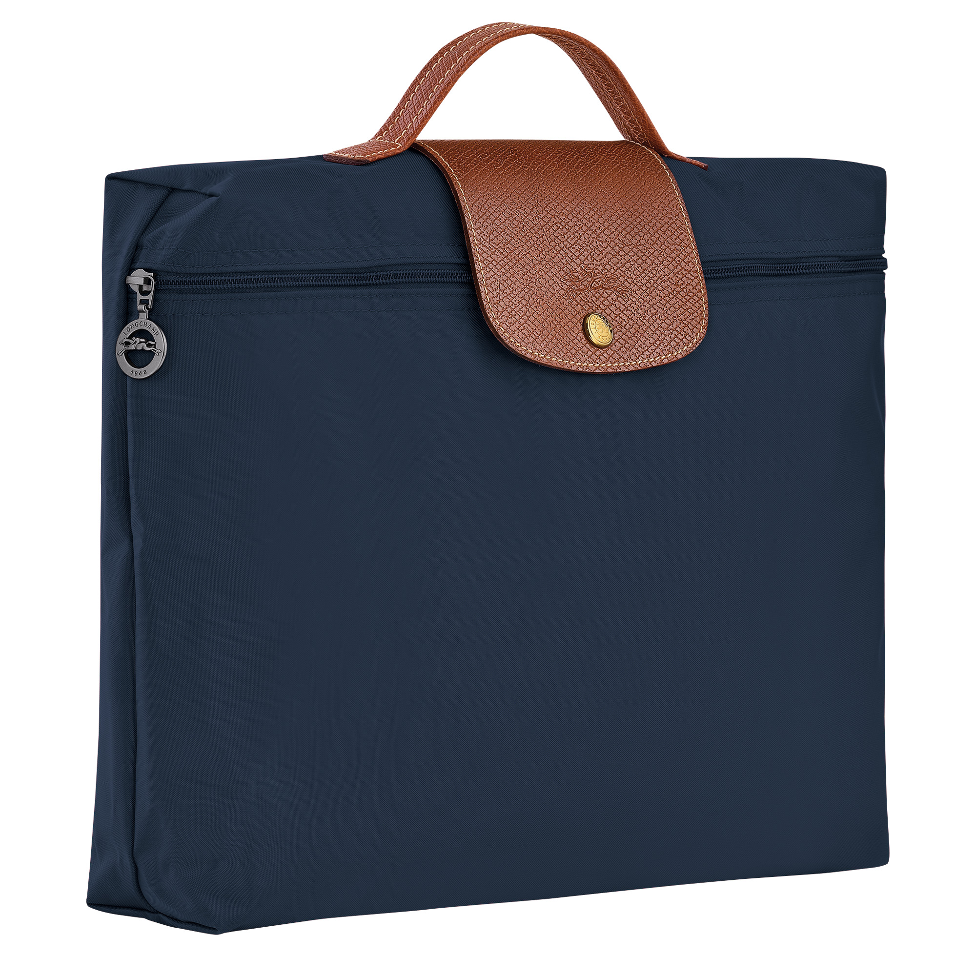 Le Pliage Original S Briefcase Navy - Recycled canvas - 3