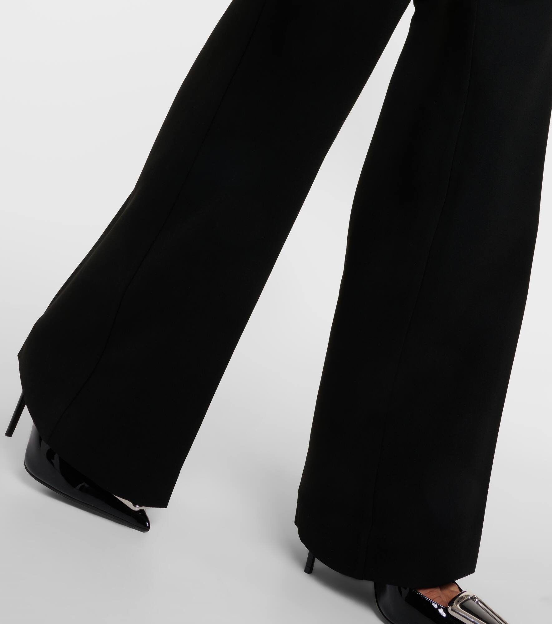 High-rise flared pants - 5