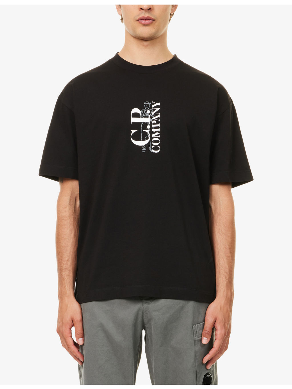 Logo-Print Crewneck Cotton T-Shirt - 3