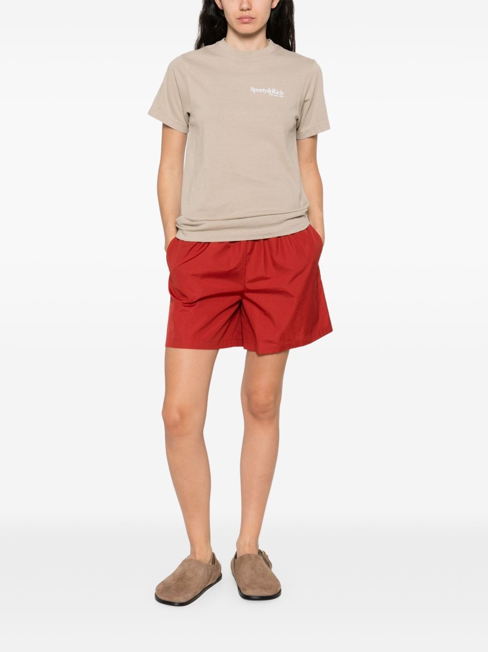 logo-print T-shirt - 2
