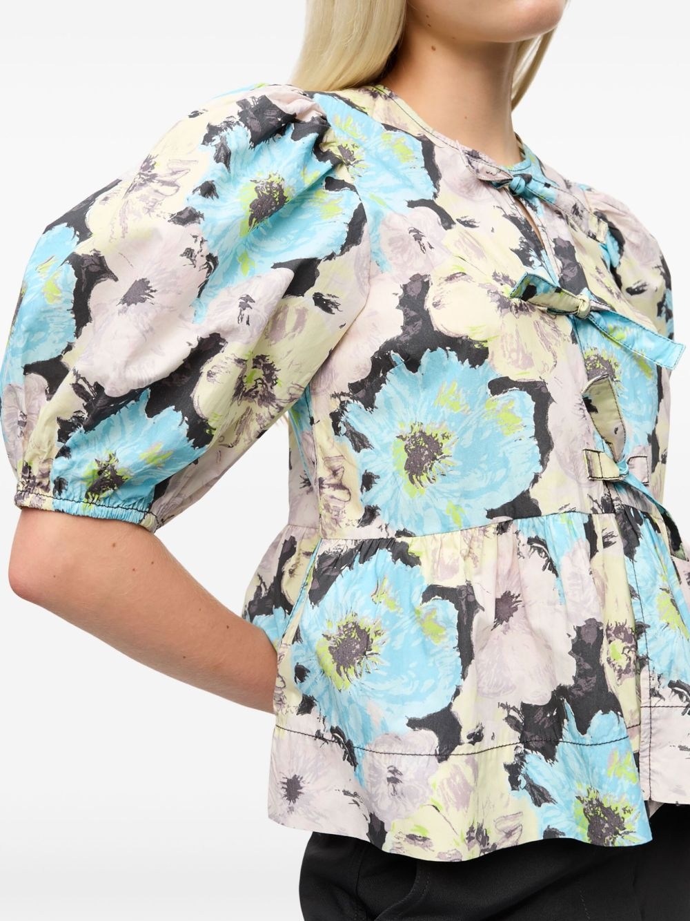 printed blouse - 5