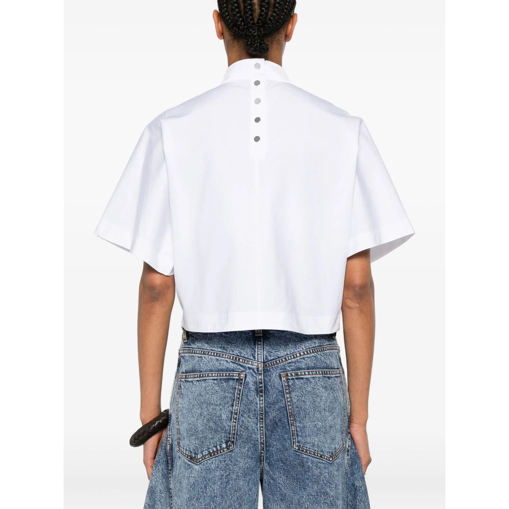Alaïa White Tops - T-Shirts & Jerseys Women - 5