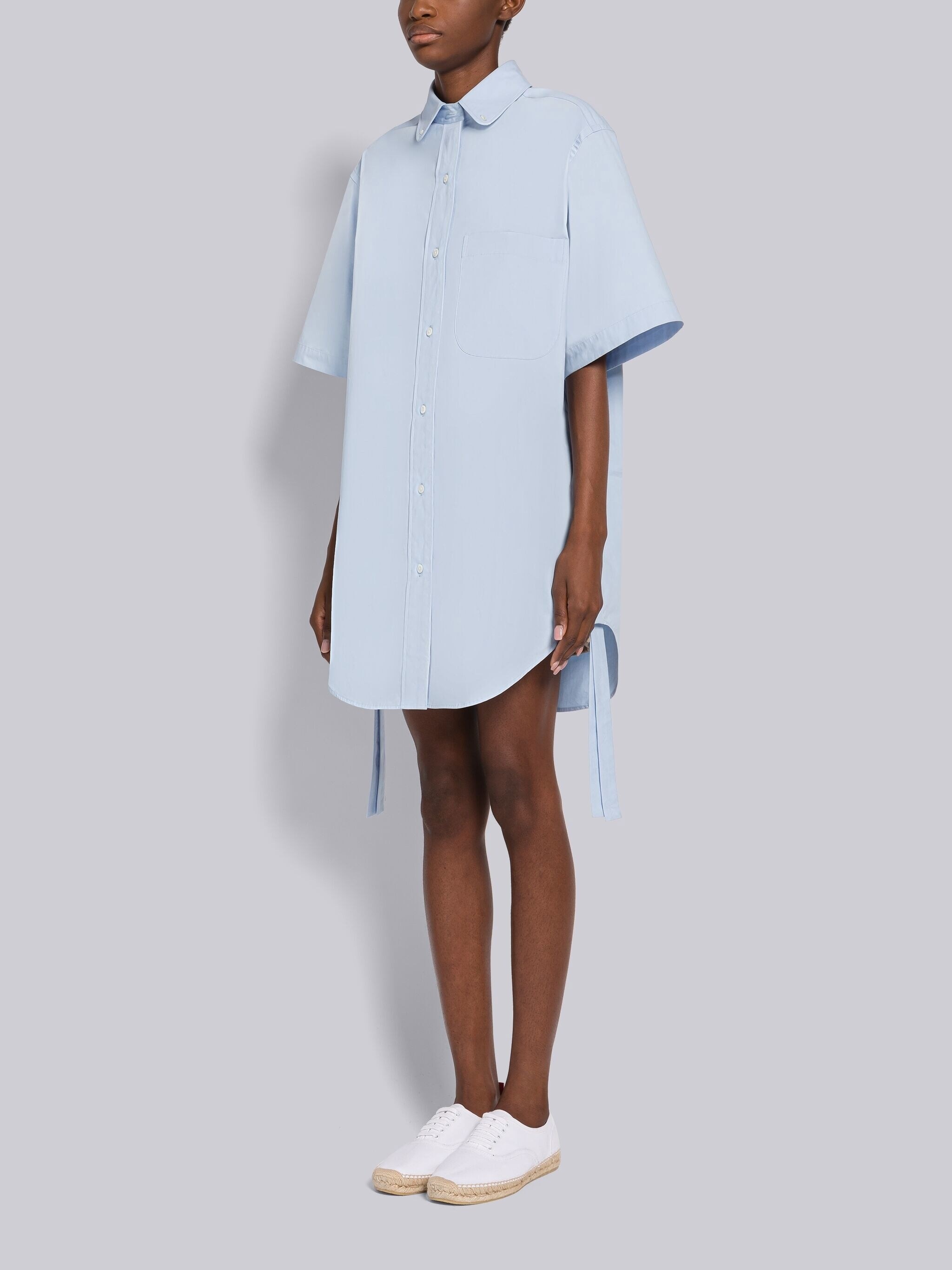 Heavy Poplin Supersized Mini Shirtdress - 2
