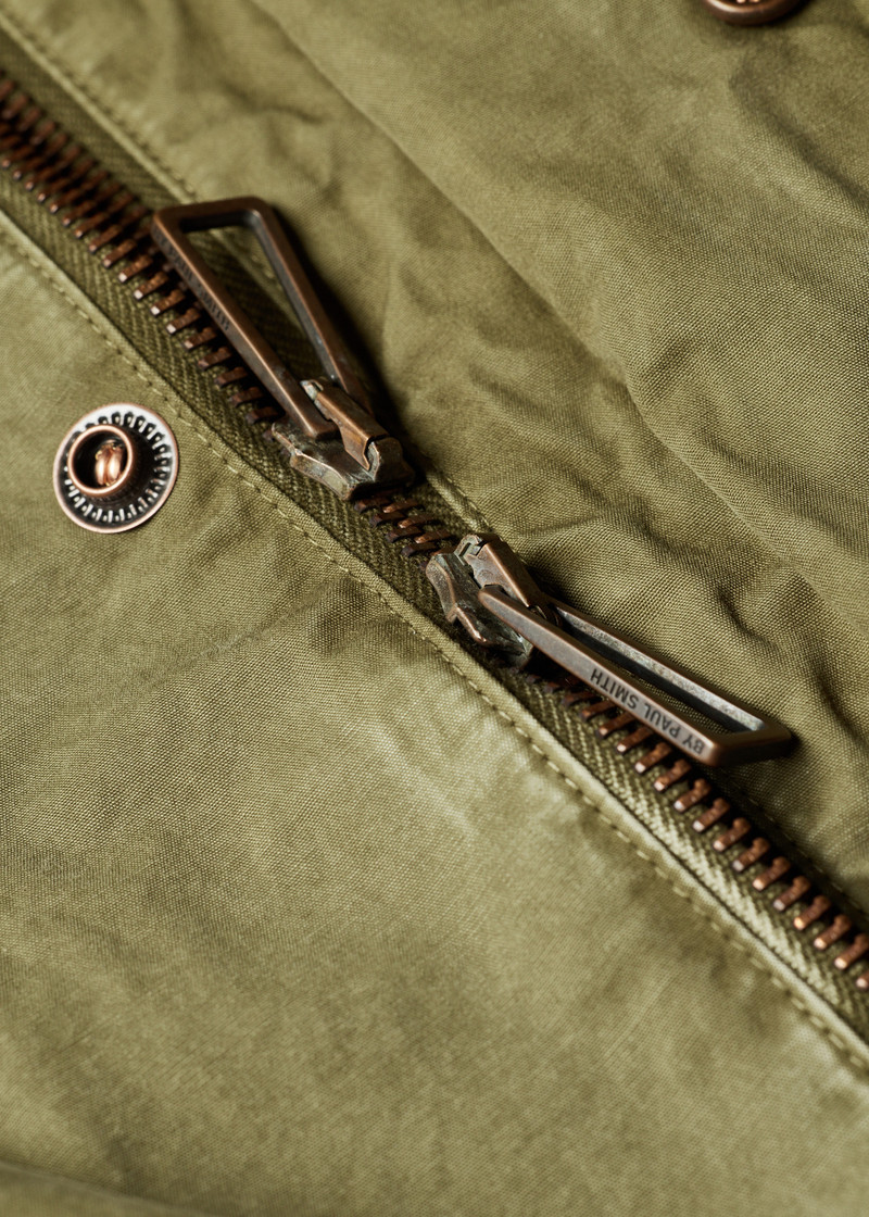 Khaki Cotton Utility Jacket 9