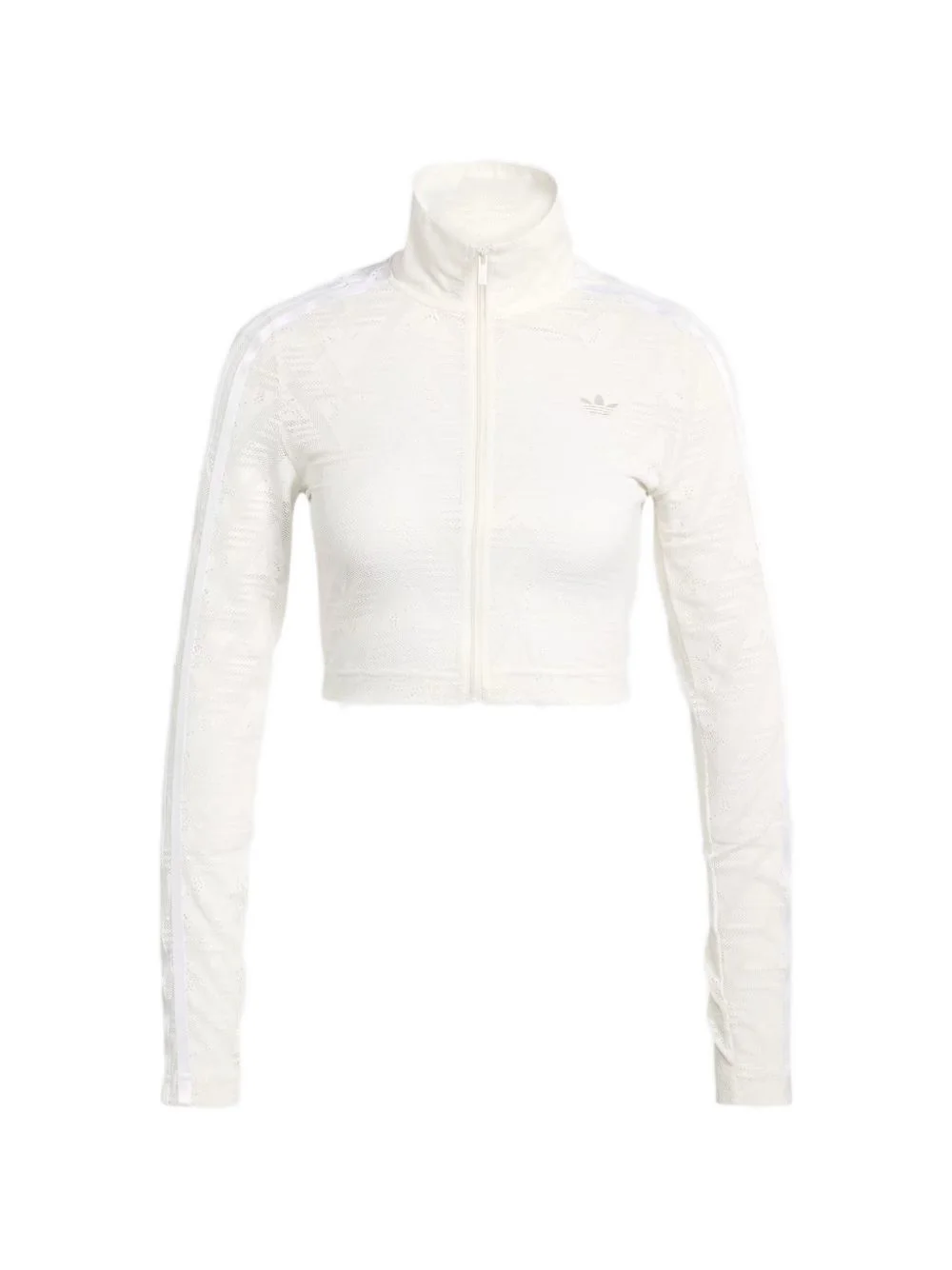 zip striped sweatshirt - 1