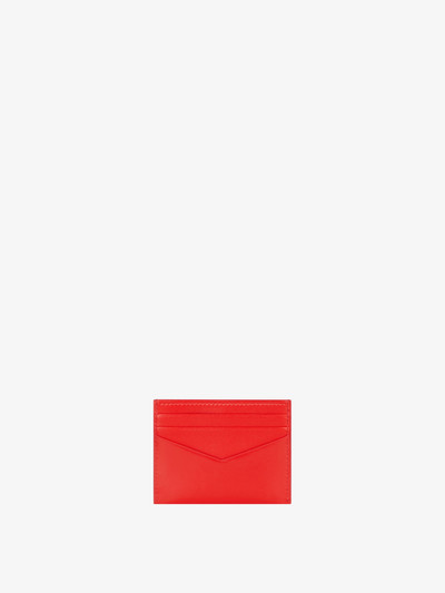 Givenchy ANTIGONA CARD HOLDER IN BOX LEATHER outlook