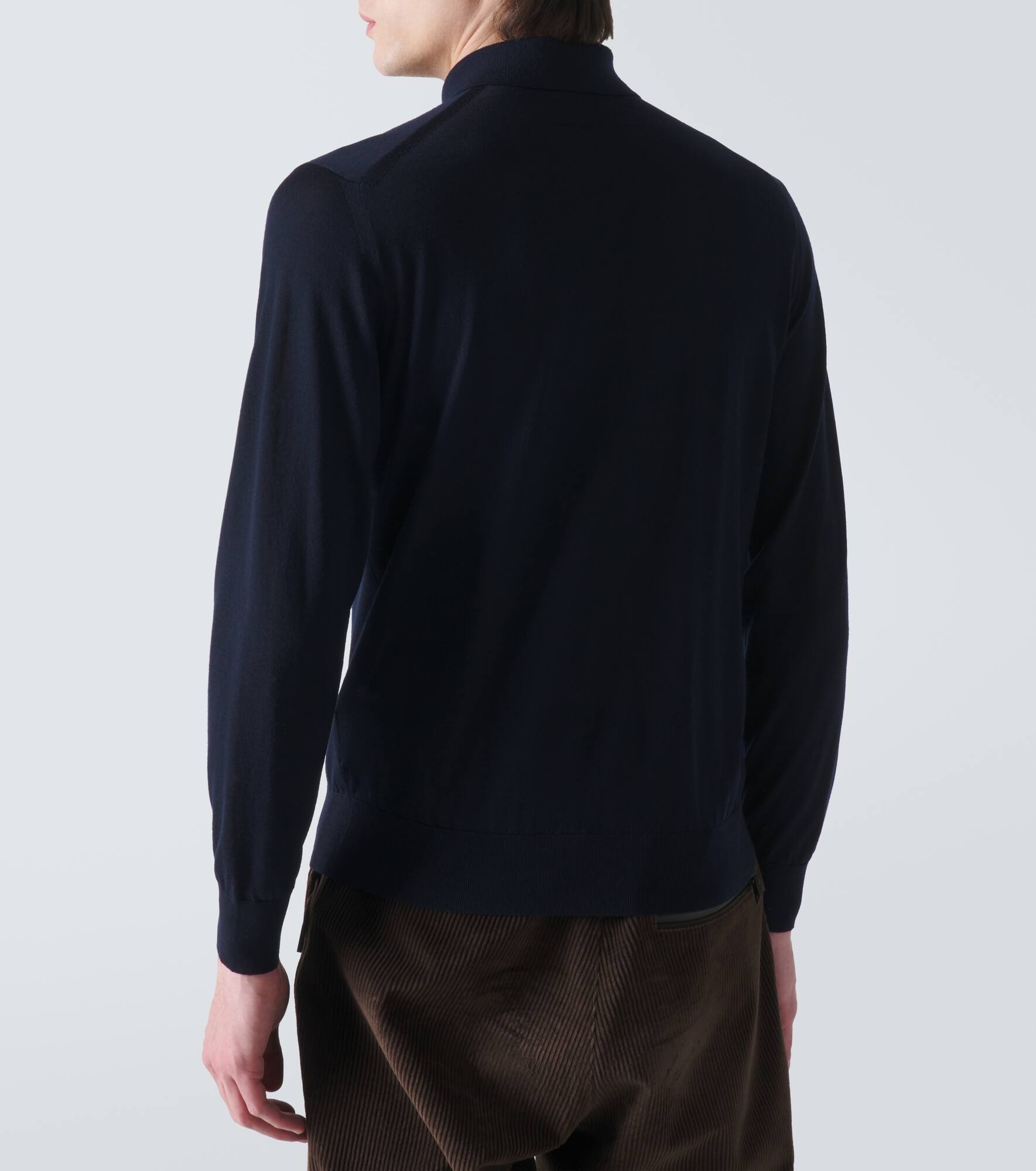 Wool polo shirt - 4