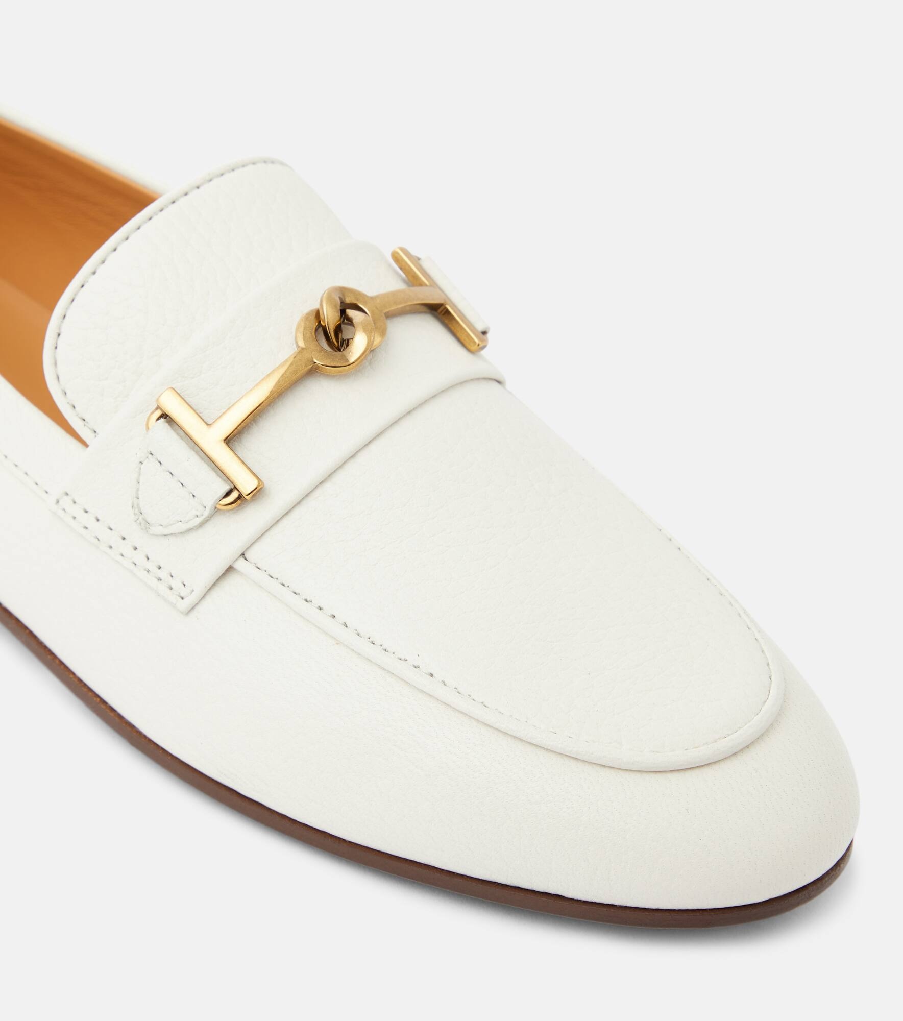 Double T leather loafers - 6