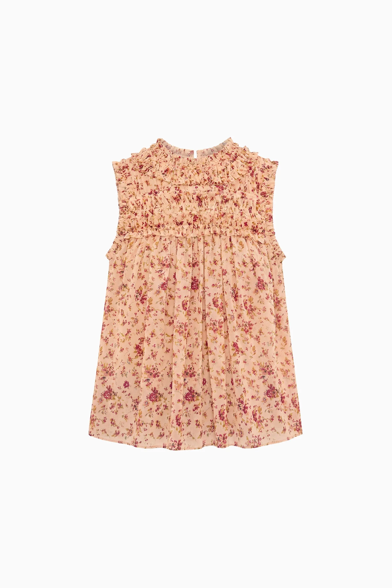 Effie Sleeveless Silk Top - 1