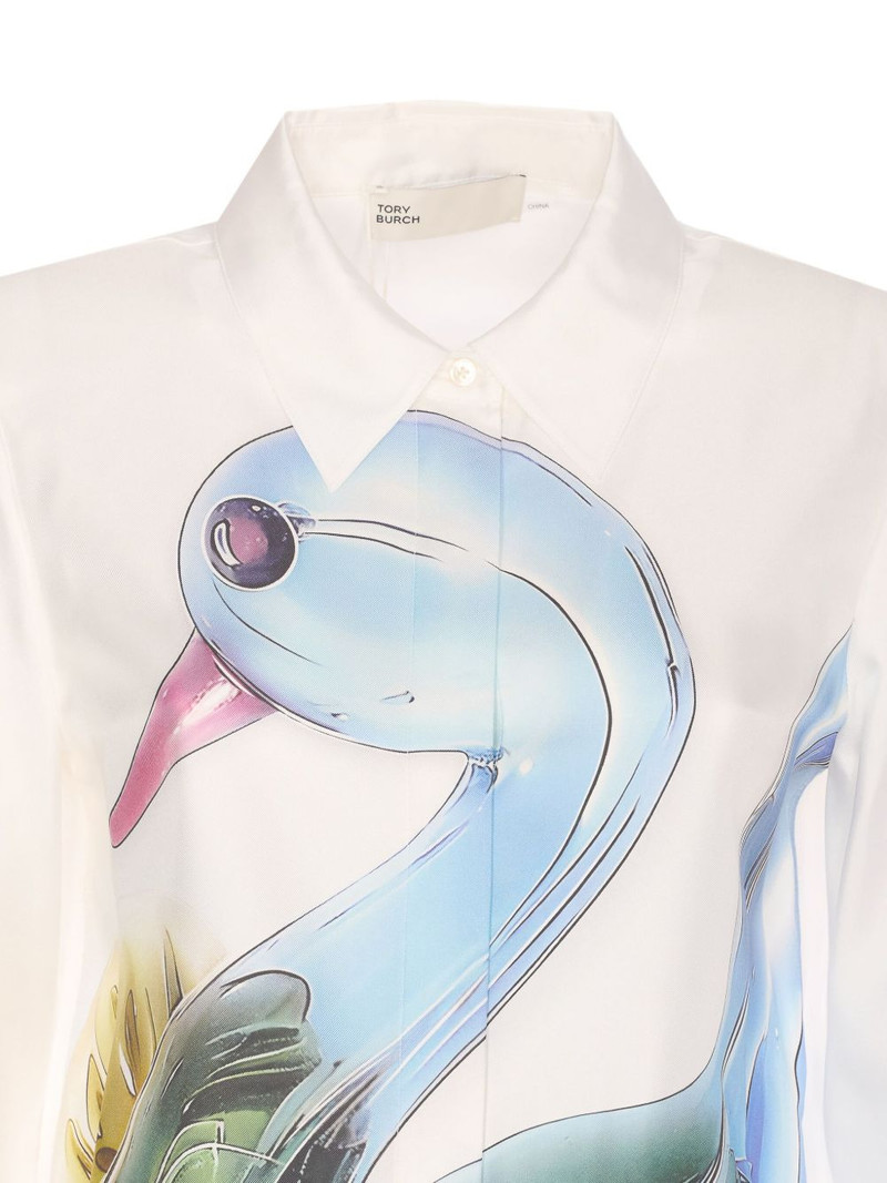 Lucky Duck silk shirt 4
