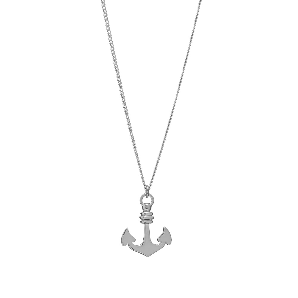 A.P.C. Marine Anchor Necklace - 1