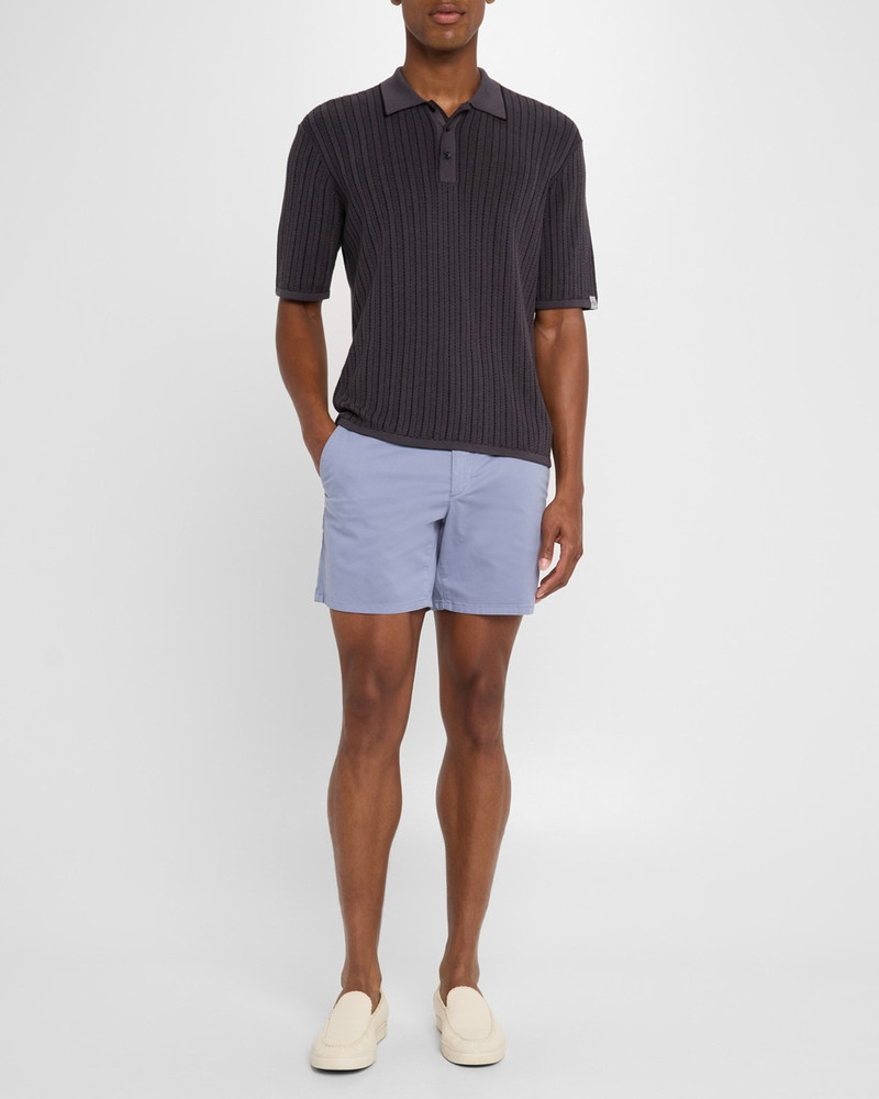 rag & bone Men's Harvey Garment-Dyed Polo Shirt outlook