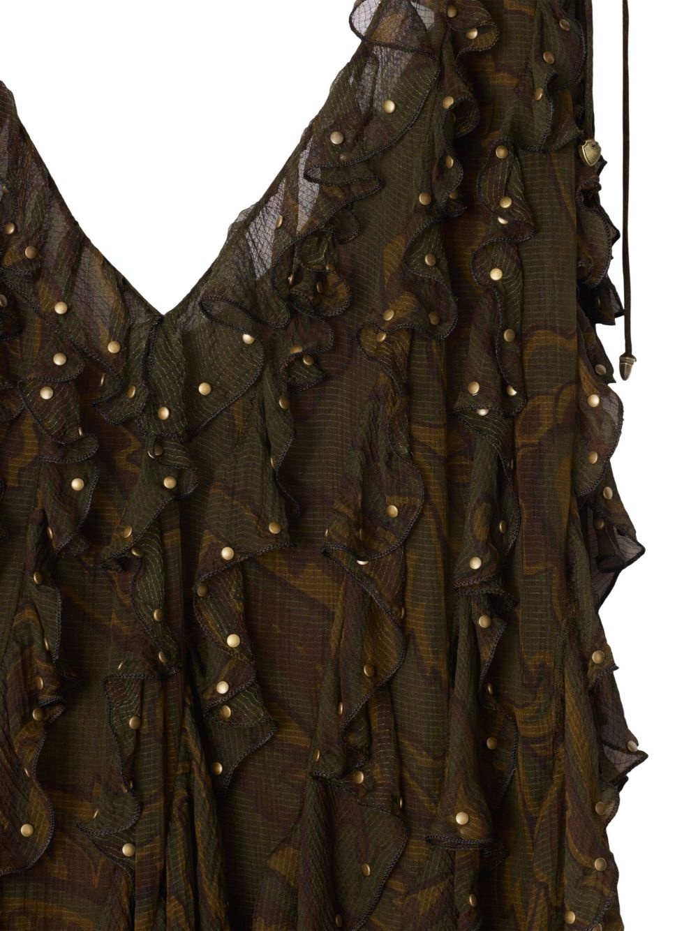 paisley print dress - 5