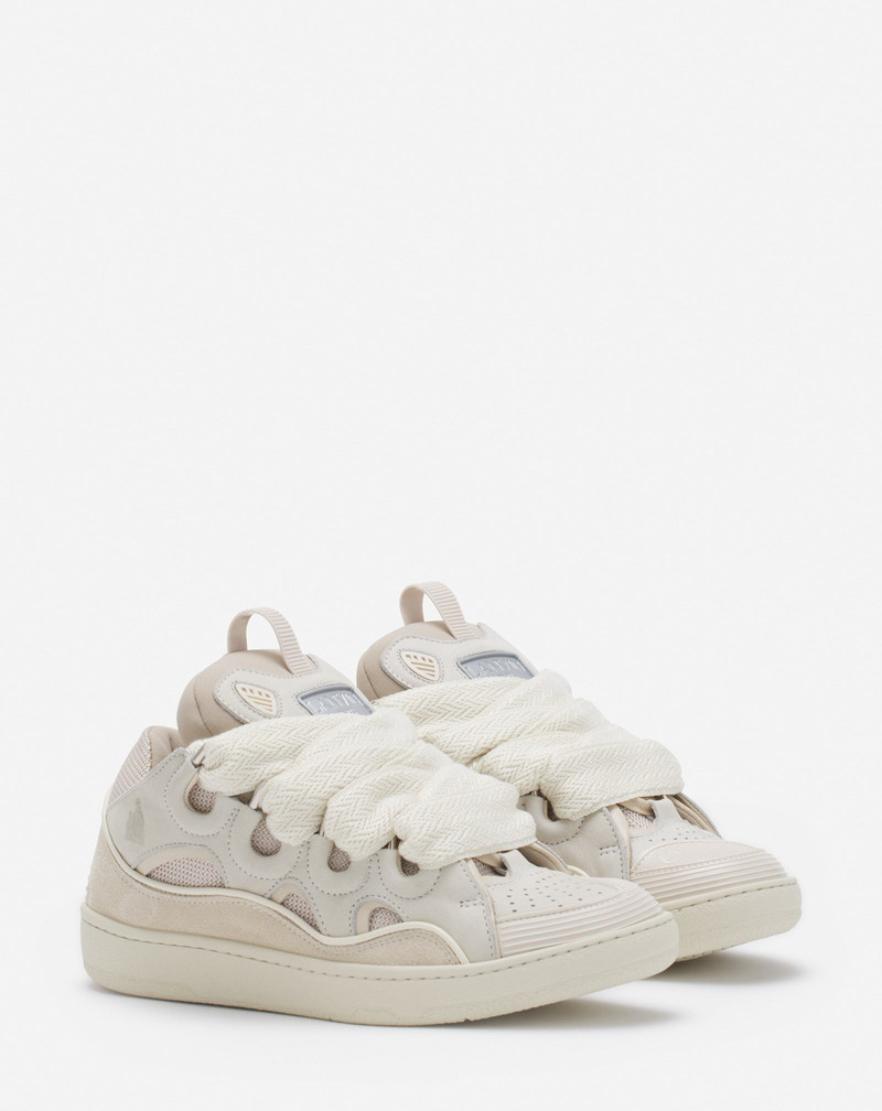 Lanvin LEATHER CURB SNEAKERS outlook