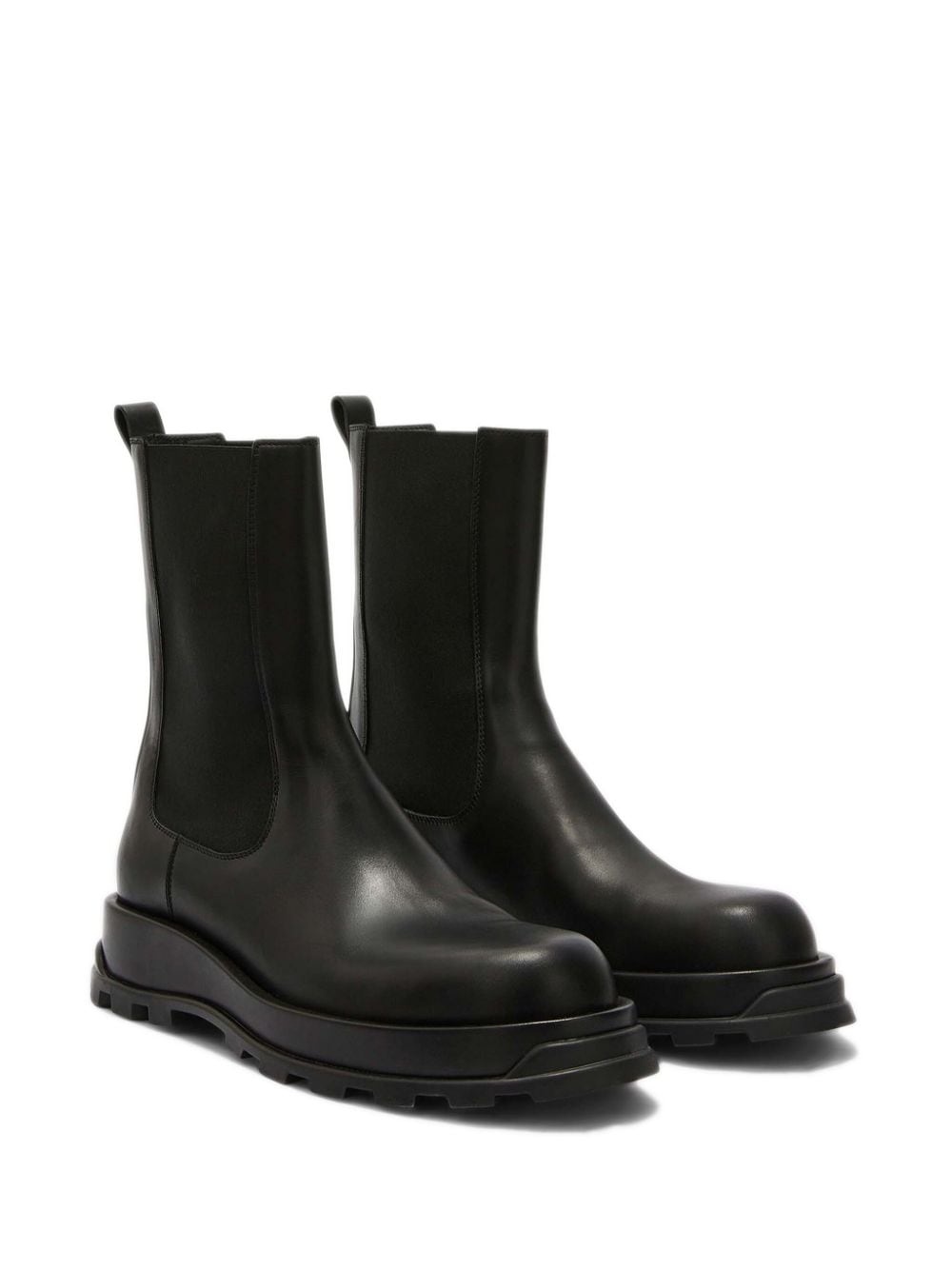 leather ankle boots - 2