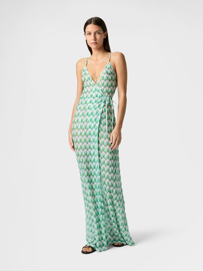 Missoni Long cover-up in viscose with floral pattern outlook