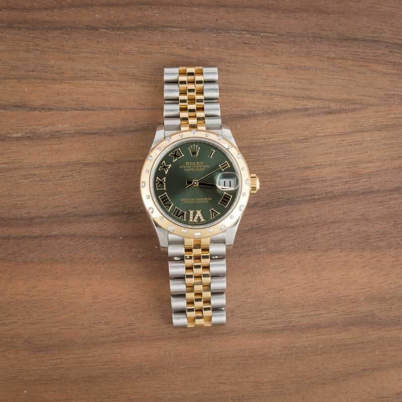 Rolex Datejust 31 278343 Olive Green Roman Dial - 6