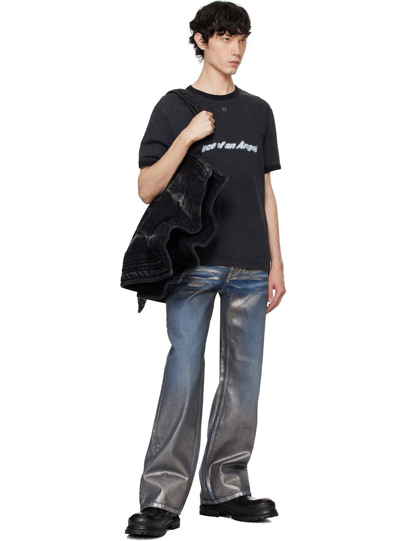 MISBHV Gray 'Face Of An Angel' T-shirt outlook