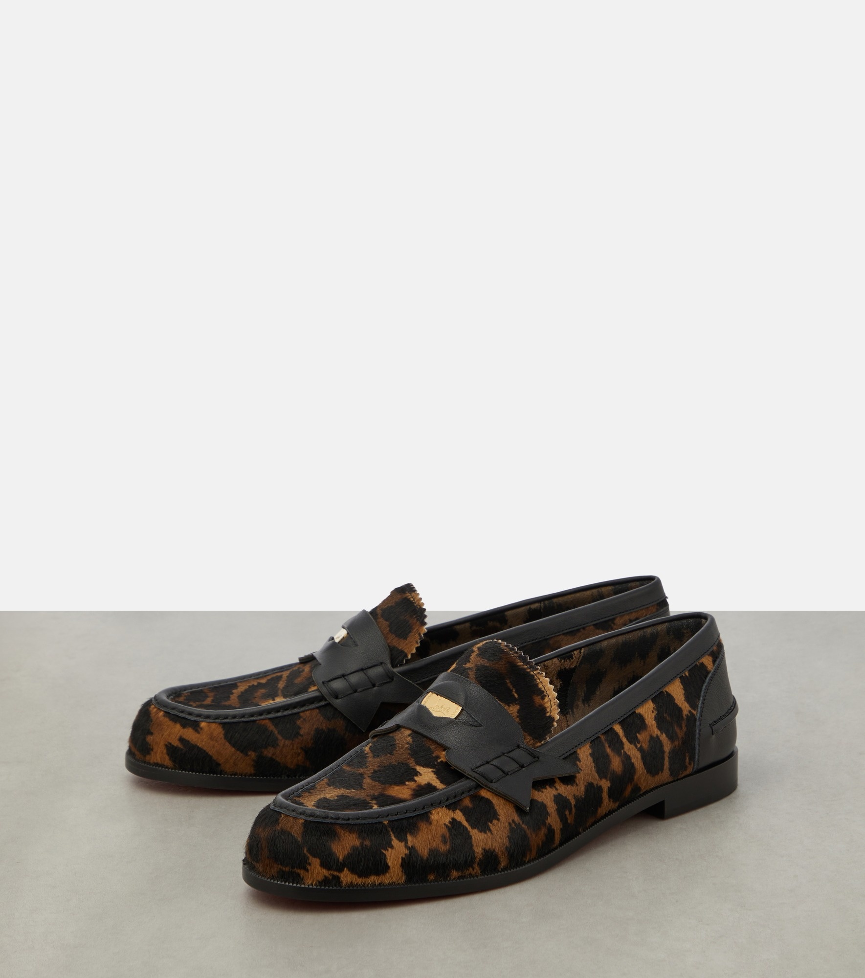 Penny Donna leopard-print loafers - 5