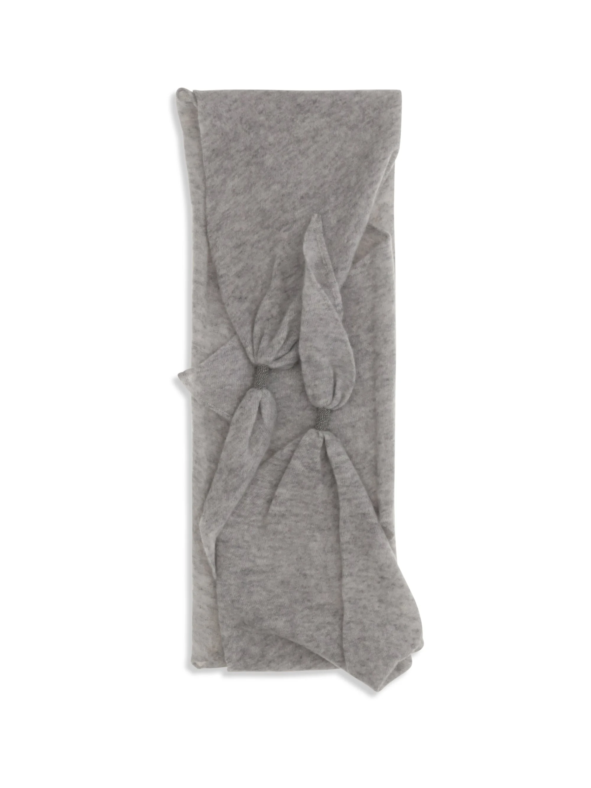 Brunello Cucinelli Women Cashmere Scarf With Monile Details - 1