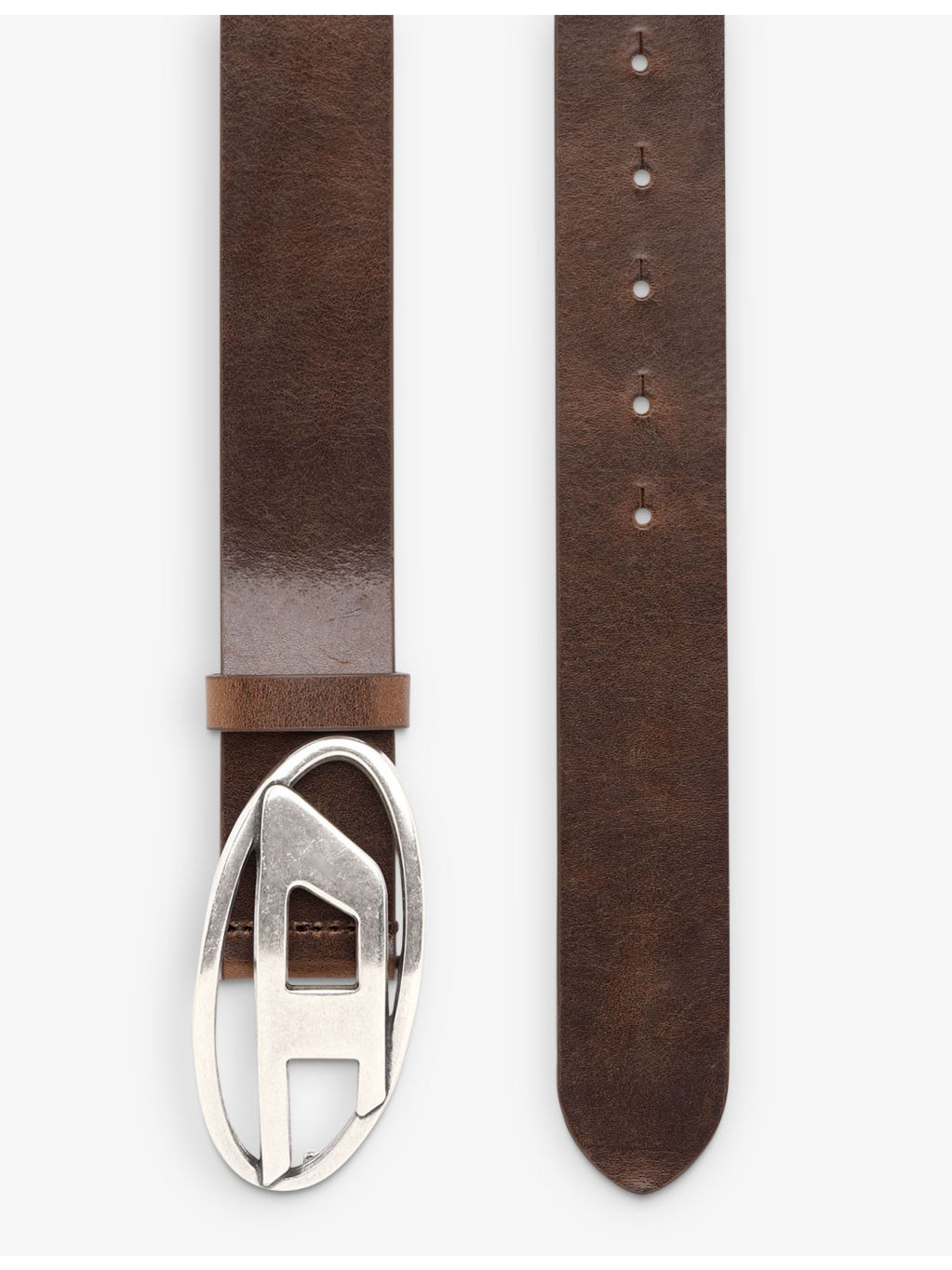 B-1dr logo-buckle leather belt - 2
