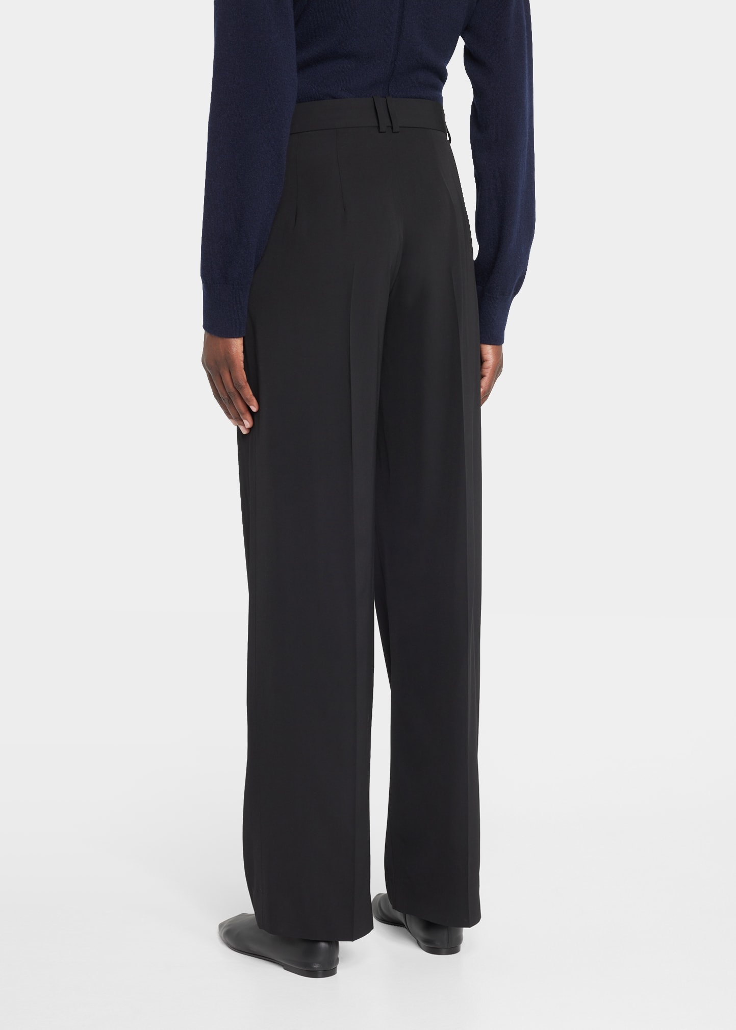 Igor Pleated Straight-Leg Pants - 3