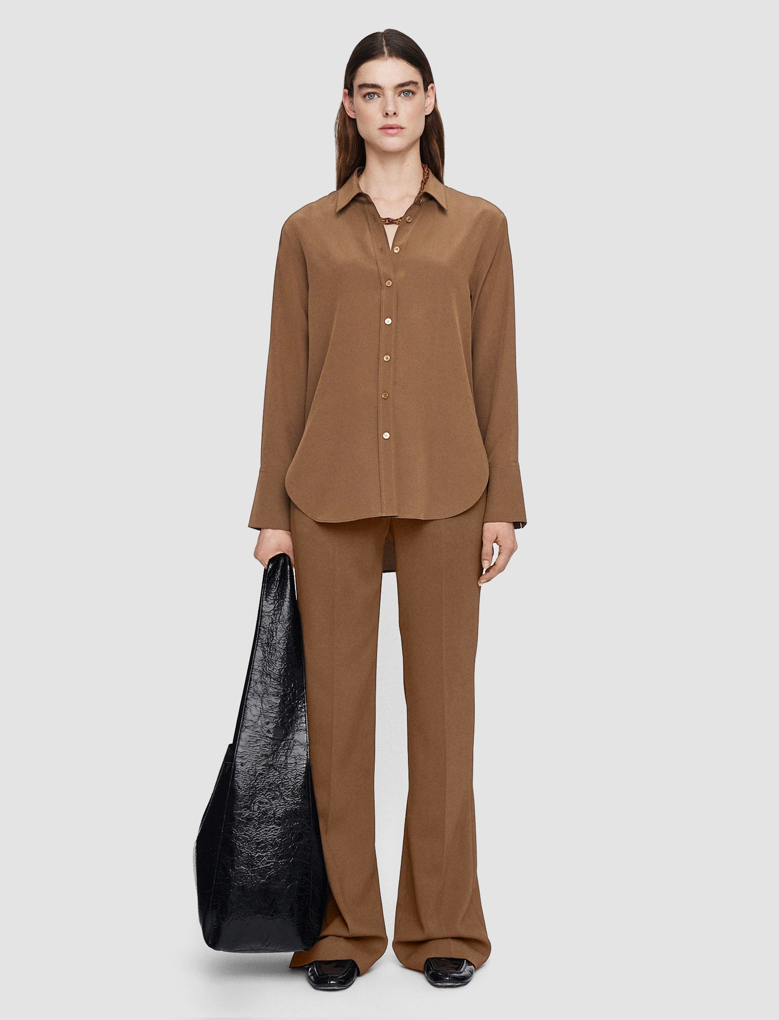 Silk Crepe de Chine Joe Blouse - 2