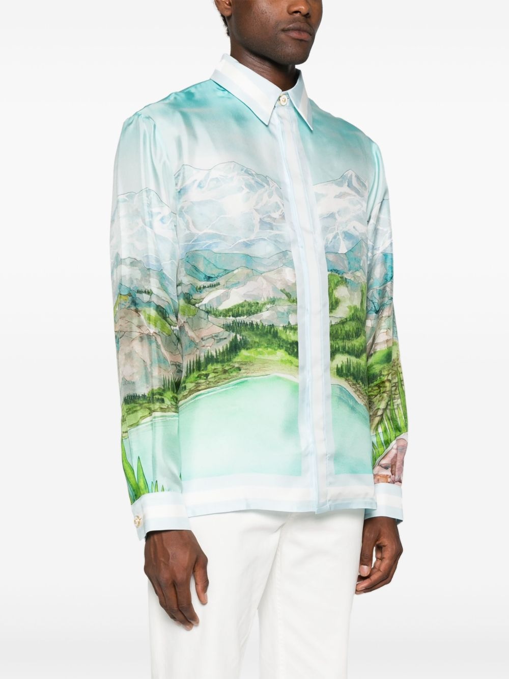 silk shirt - 3