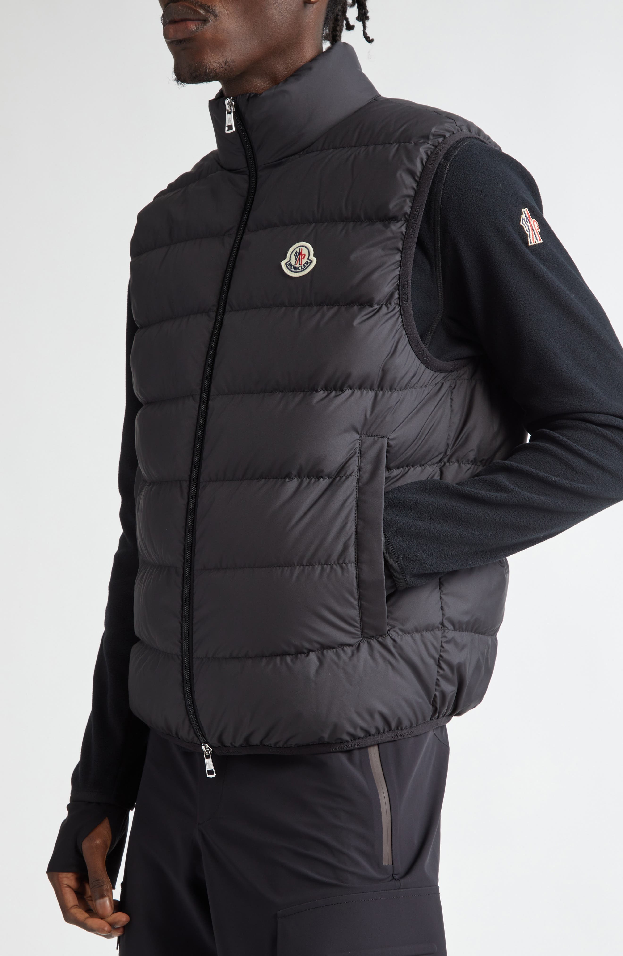 Contrin Nylon Down Puffer Vest - 5