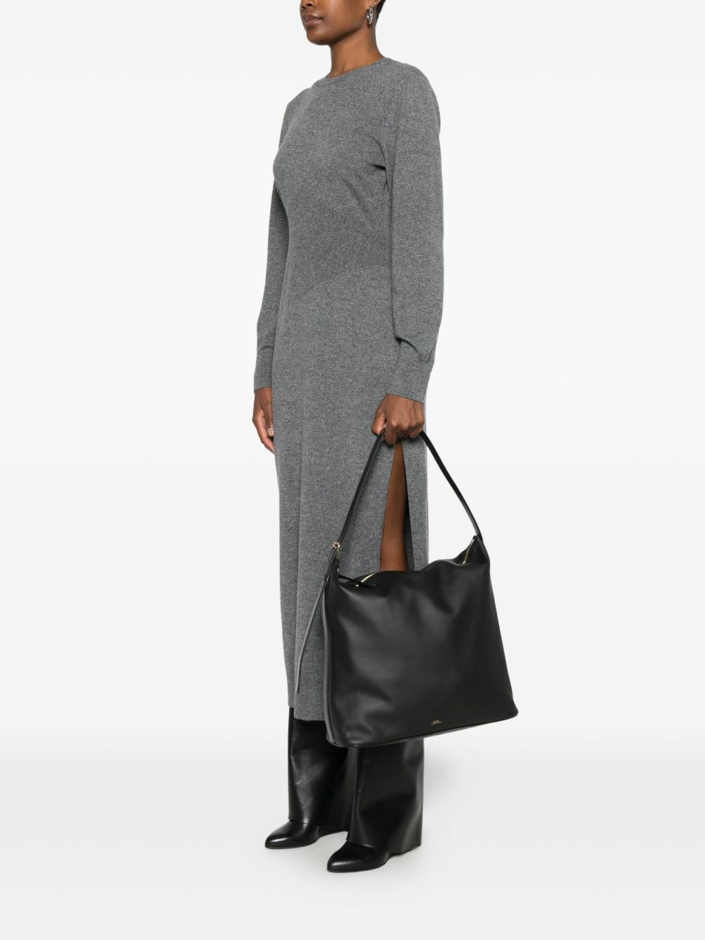 zip-top tote bag - 2