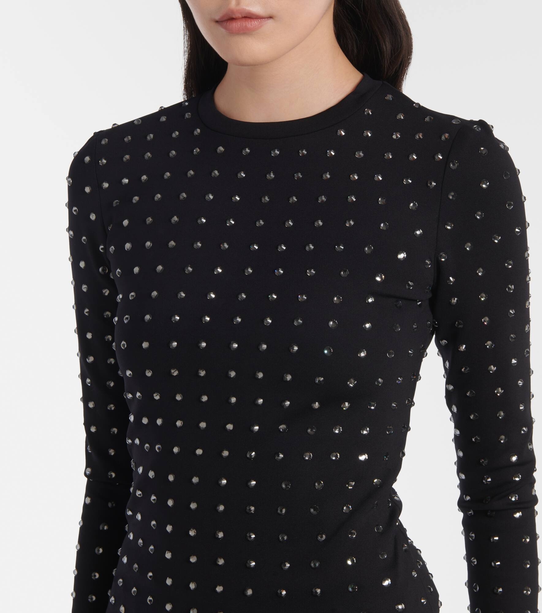Negus crystal-embellished top - 4