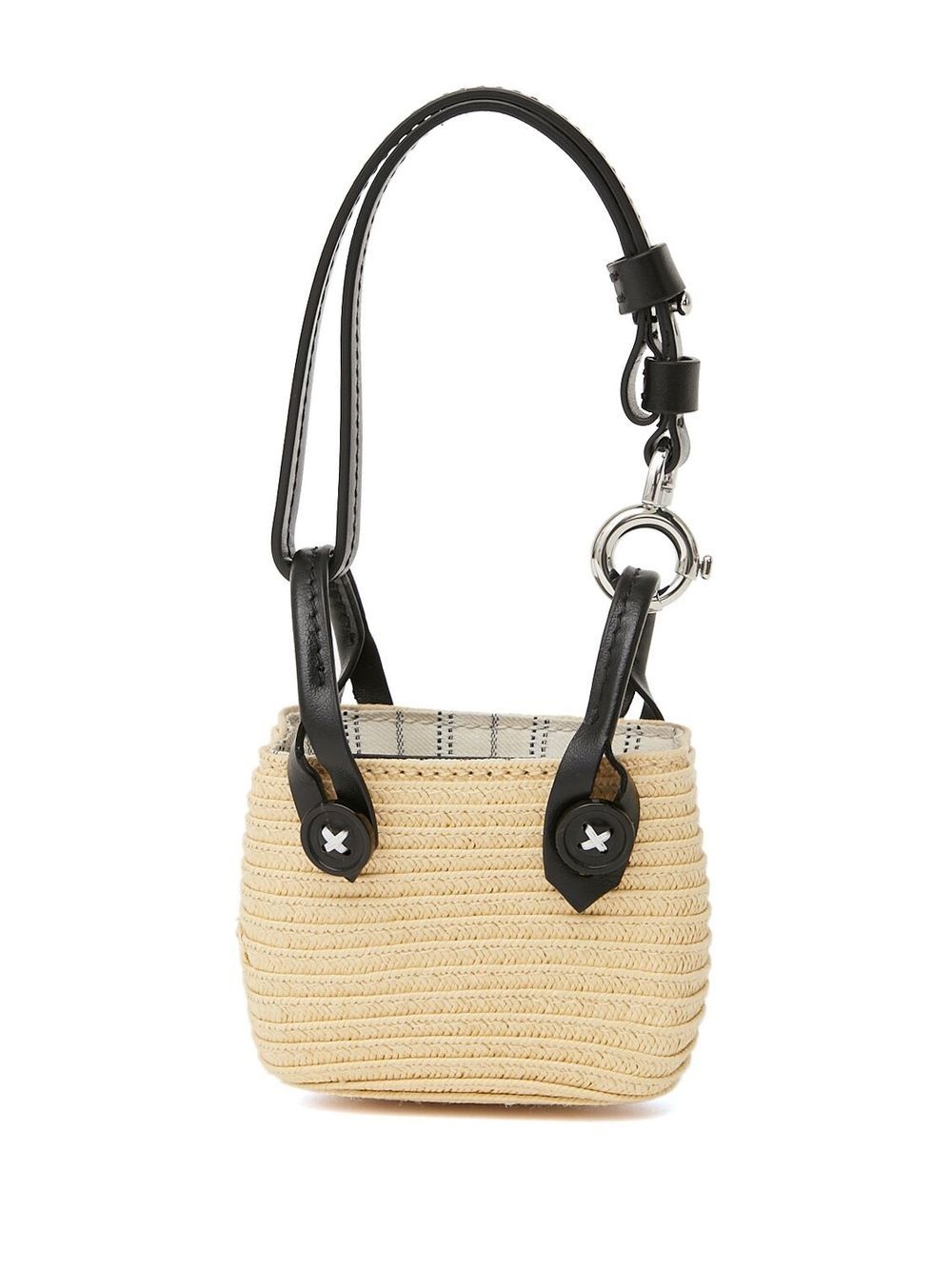 raffia tote bag - 2