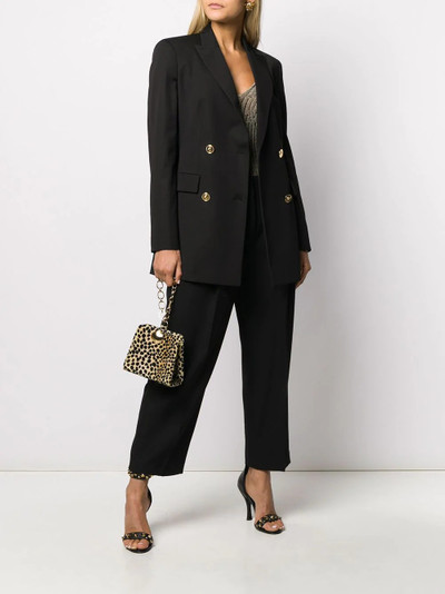 VERSACE double-breasted blazer outlook