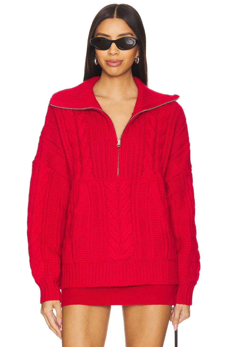 Drina Henley Knit Sweater - 1