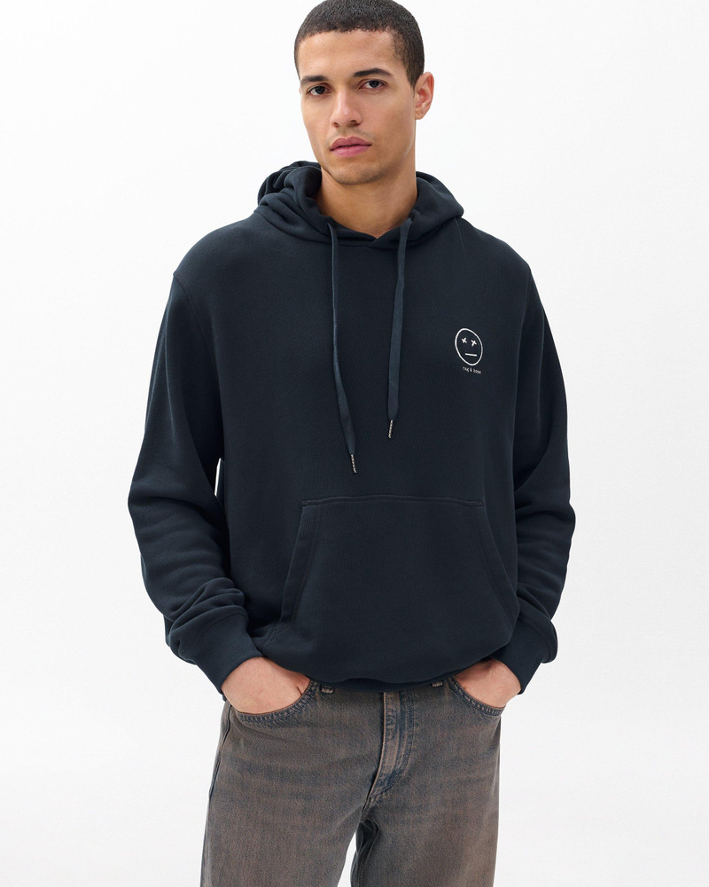 Sour Face Embroidered Hoodie - 1