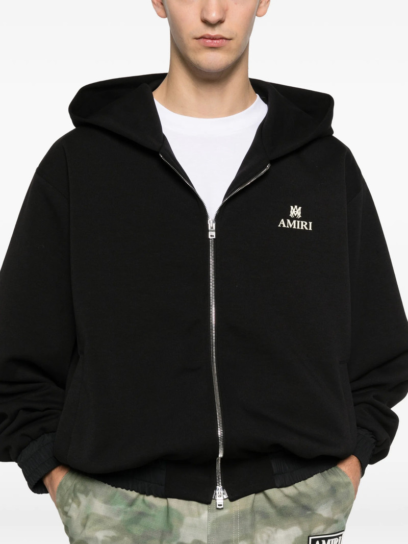 AMIRI Amiri Logo-detail Zip-up Hoodie outlook