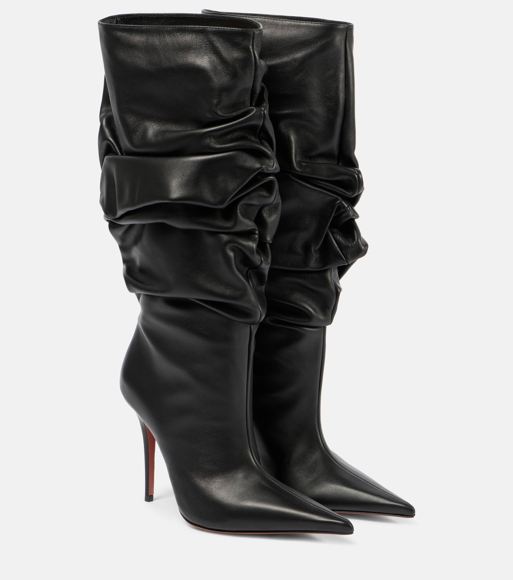 Anok 105 leather over-the-knee boots - 1