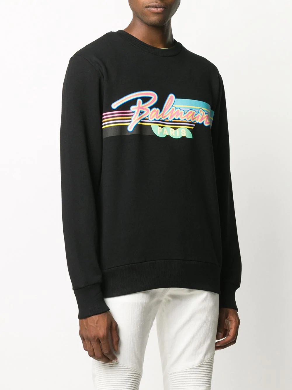 cotton logo-print sweatshirt - 3