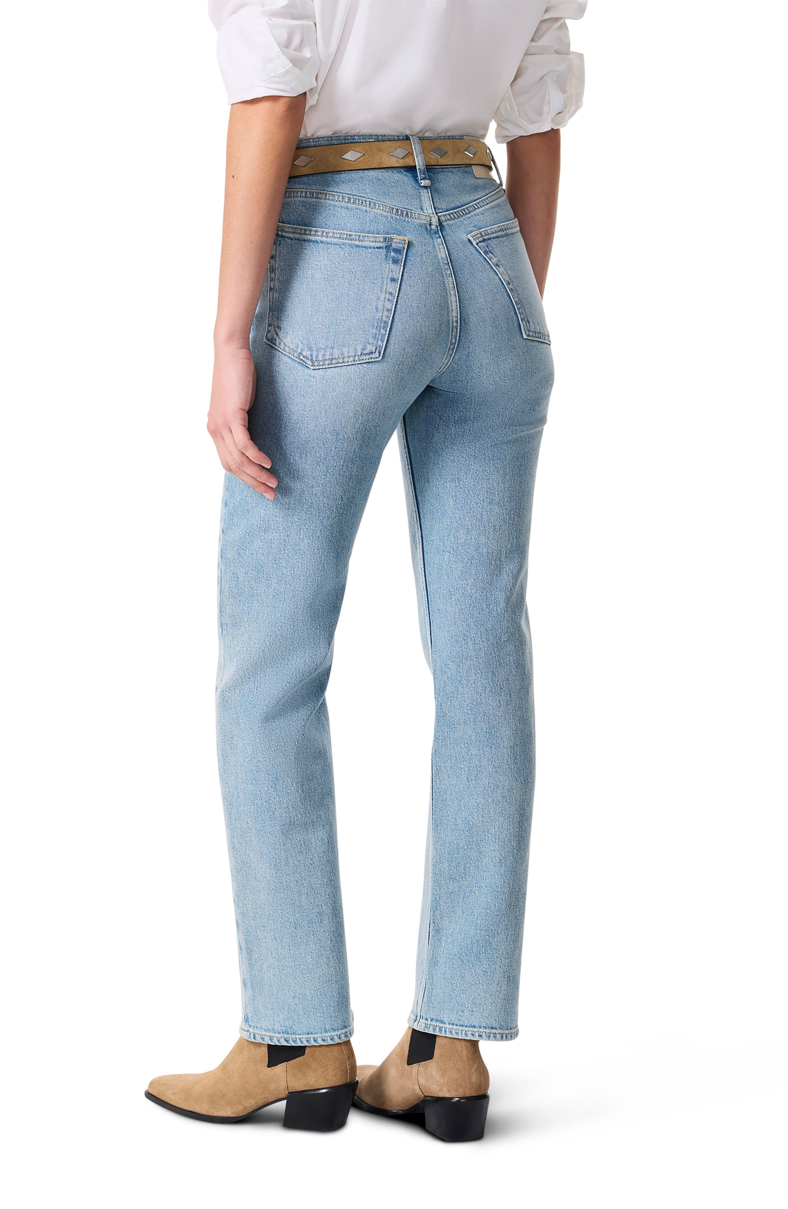 rag & bone Harlow Straight Leg Jeans in Delancey at Nordstrom - 2