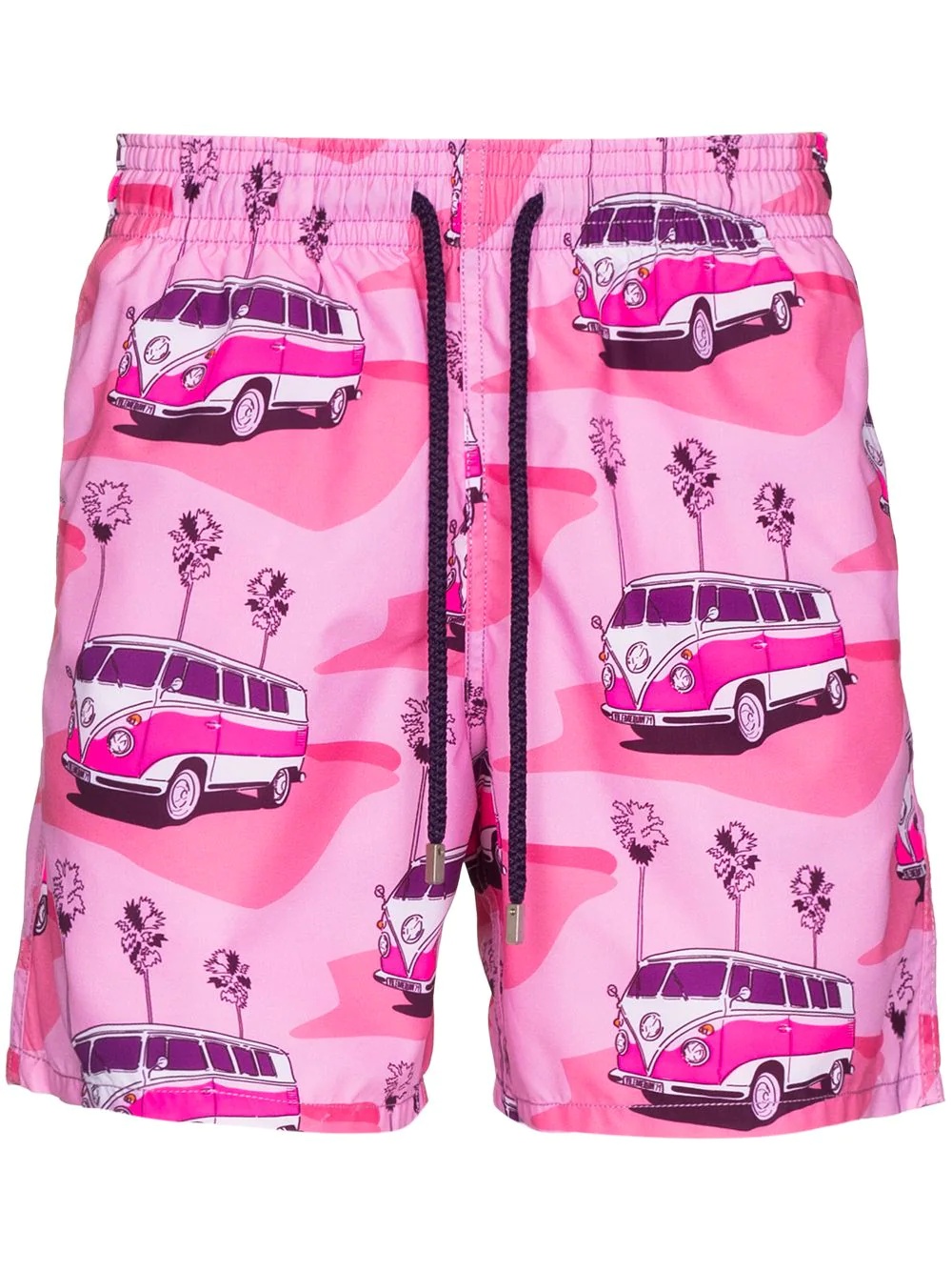 Moorea van-print swim shorts - 1