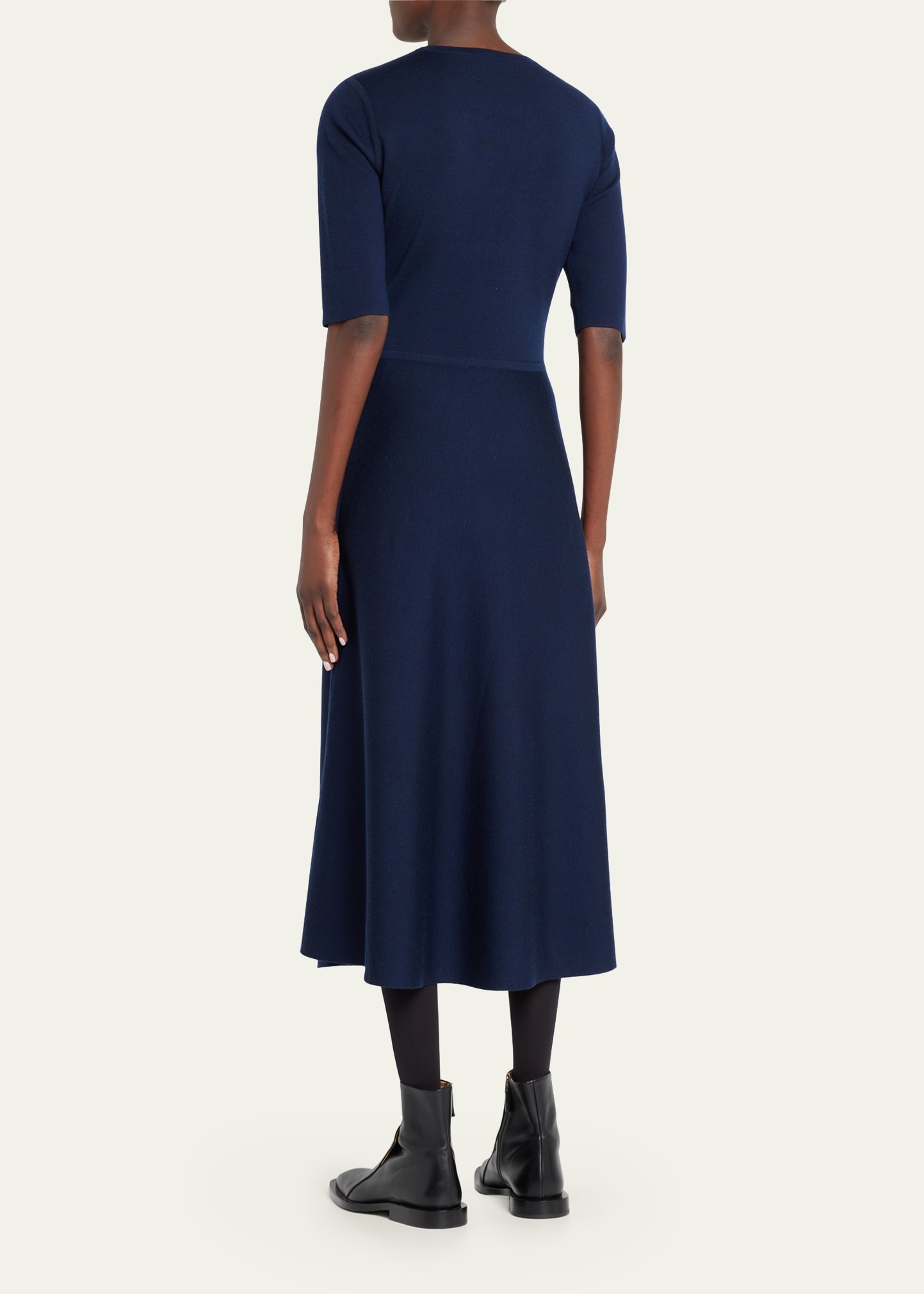 Seymore Cashmere Blend Midi Dress - 3