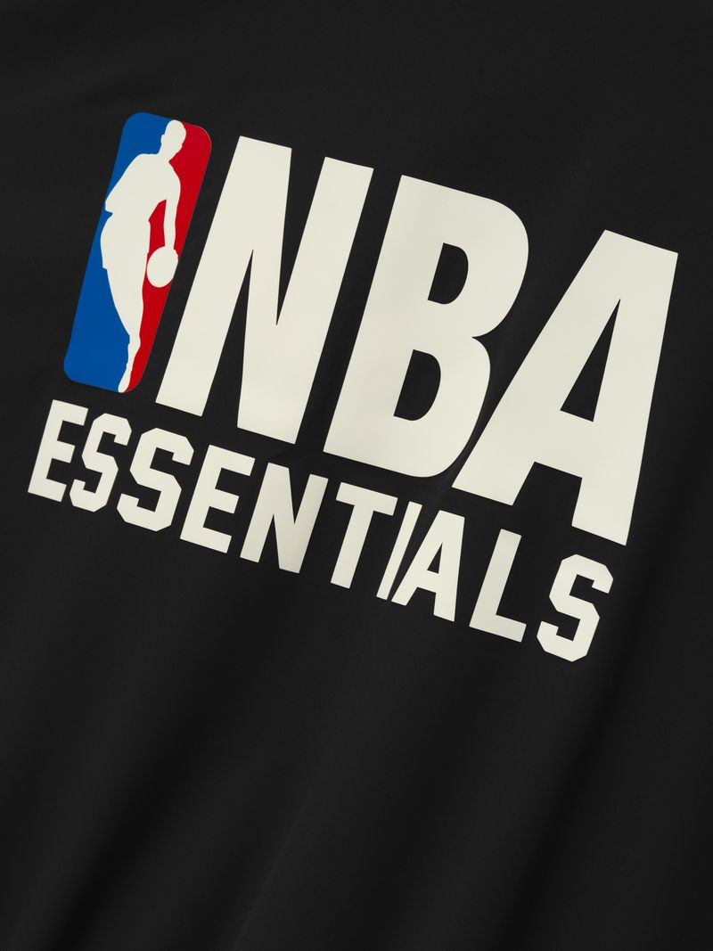 Nylon NBA 1/2 Zip Track Jacket - 4