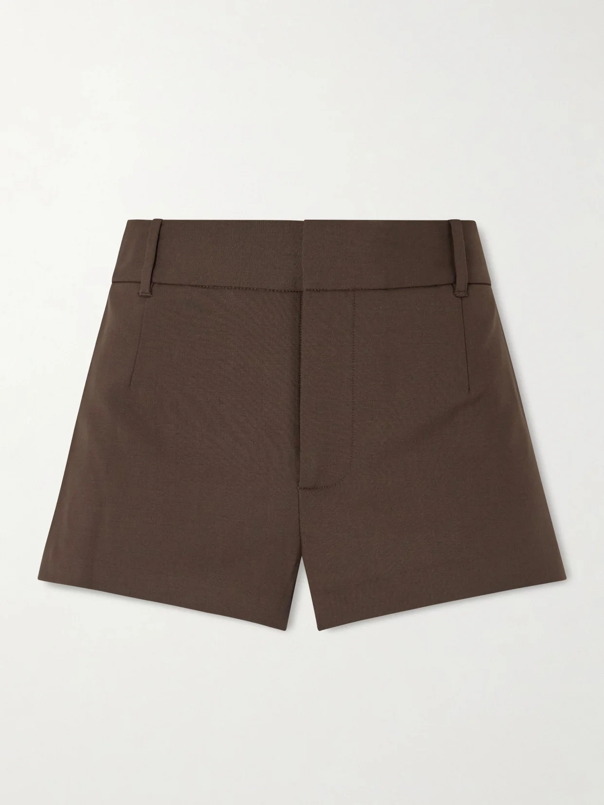 Dylan Woven Straight-leg Mini Shorts - 1
