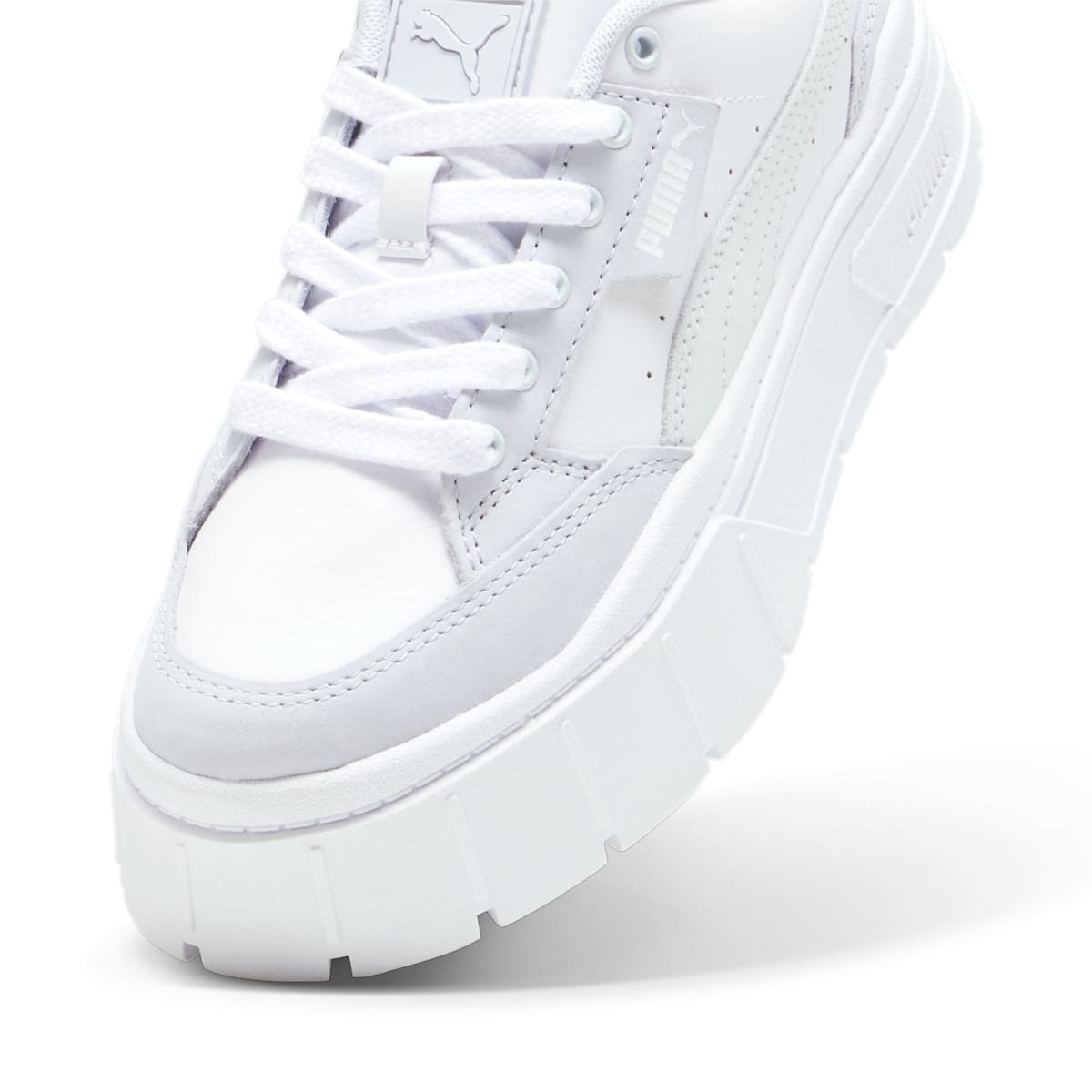 (WMNS) PUMA Mayze Stack Luxe 'Silver Mist' 389853-11 - 5