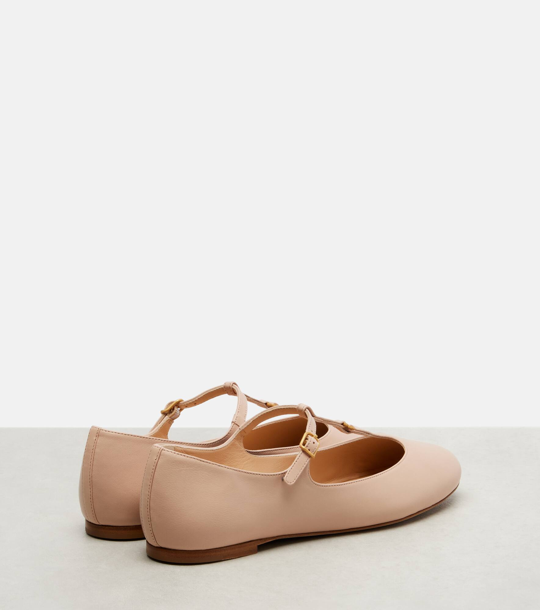 Marcie leather Mary Jane flats - 2