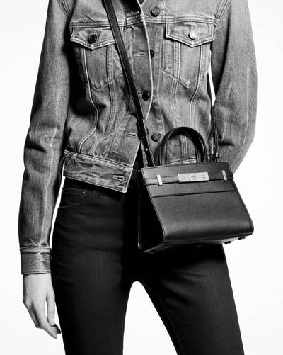 SAINT LAURENT manhattan nano shopping bag in box saint laurent leather outlook